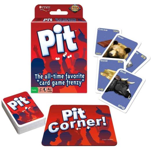 Winning Moves Games NEW Pit Card Game, Corner The Market Game