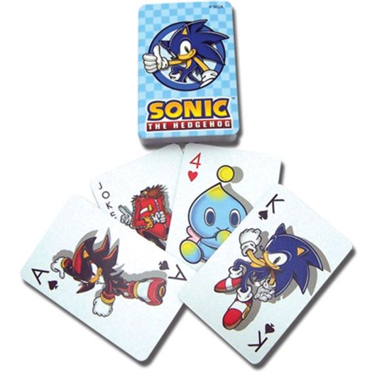 Great Eastern Sonic The Hedgehog Playing Cards