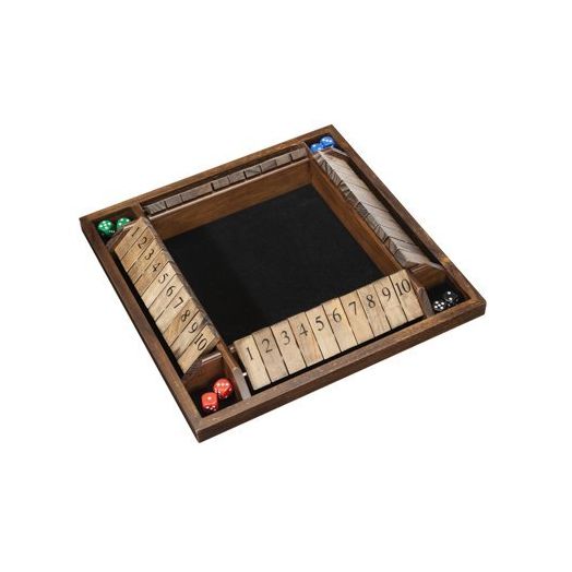 WE Games 4-Player Shut the Box