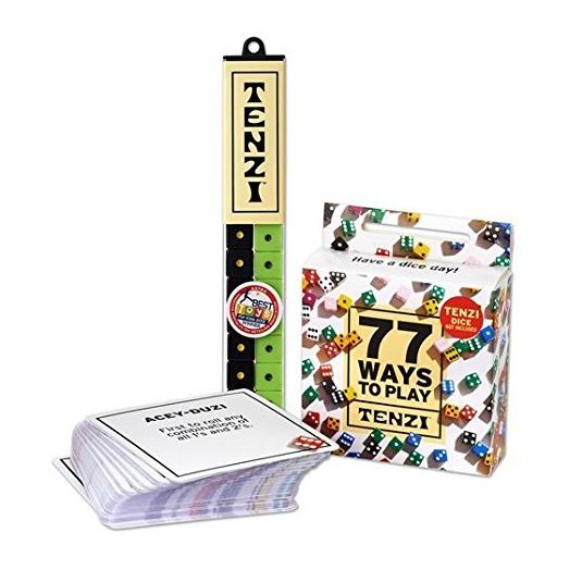 Carma Games Tenzi Dice Game and 77 Ways To Play Tenzi