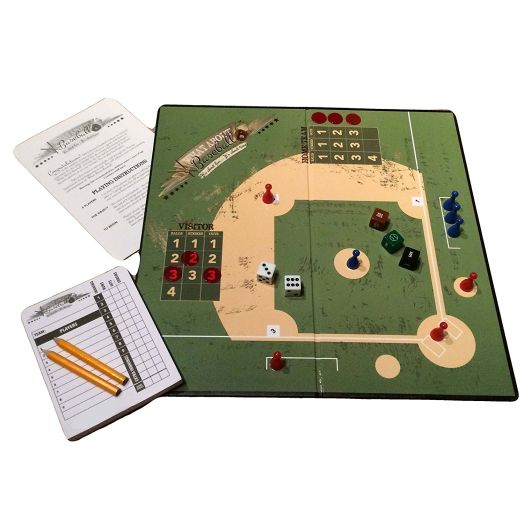Grandma Smiley's What About Baseball, A Realistic Baseball Board Game That Gives You the Feel of Real