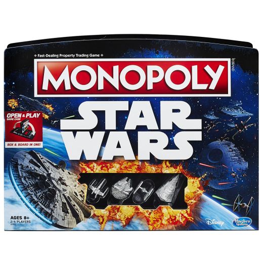 Hasbro Monopoly Game: Star Wars Edition