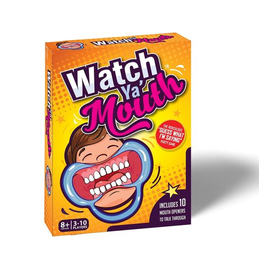 Watch Ya Mouth Watch Ya' Mouth Family Edition, The Authentic, Hilarious, Mouthguard Party Game