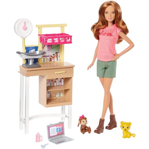 Barbie Zoo Doctor Playset