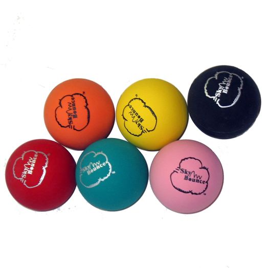 5Star-TD Sky Bounce Ball, Assorted Colors 2" (3 Pack)