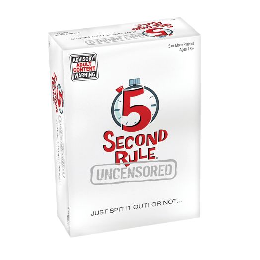 5 Second Rule Uncensored Board Game