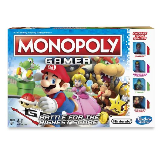 Hasbro Super Mario Monopoly Gamer Game