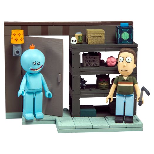 McFarlane Toys McFlarane Toys Rick & Morty Small Set Series 1 Construction Set, Smith Garage Rack