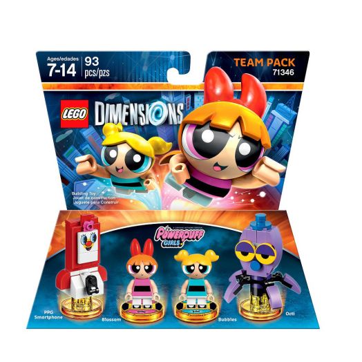 LEGO Dimensions Powerpuff Girls Team Pack - PPG Smartphone, Blossom, Bubbles and Octi
