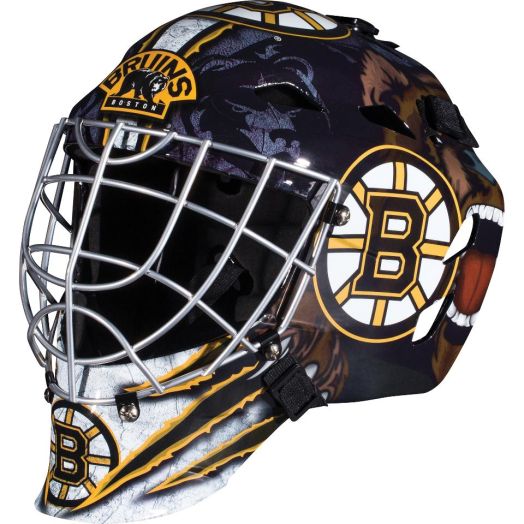Franklin Sports GFM 1500 NHL Boston Bruins Goalie Face Mask