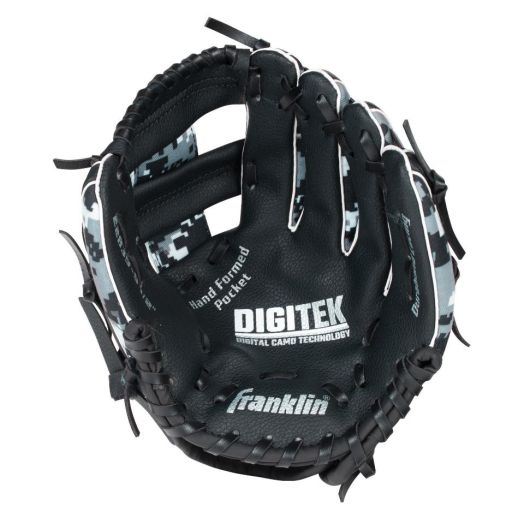 Franklin Sports RTP Performance 9.5 inch Right Handed Thrower Tee-ball Glove - Black/White