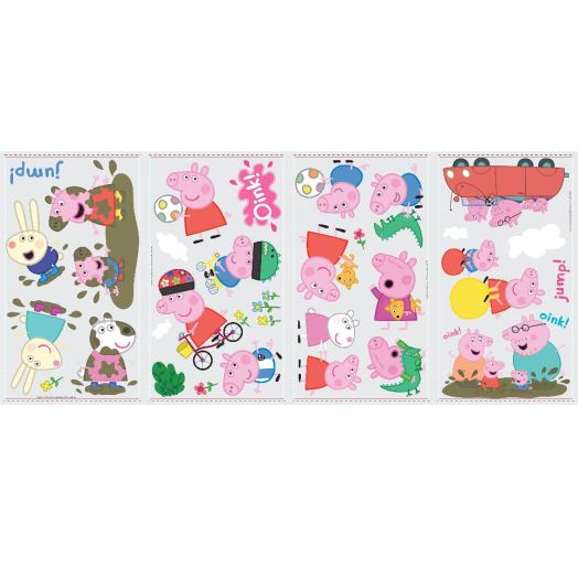RoomMates Peppa Pig Peel & Stick Wall Decals