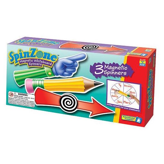 Educational Insights Spinzone Magnetic Whiteboard Spinners