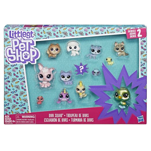 Littlest Pet Shop Series 2 Diva Squad Set