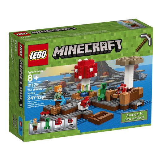 LEGO Minecraft The Mushroom Island (21129)