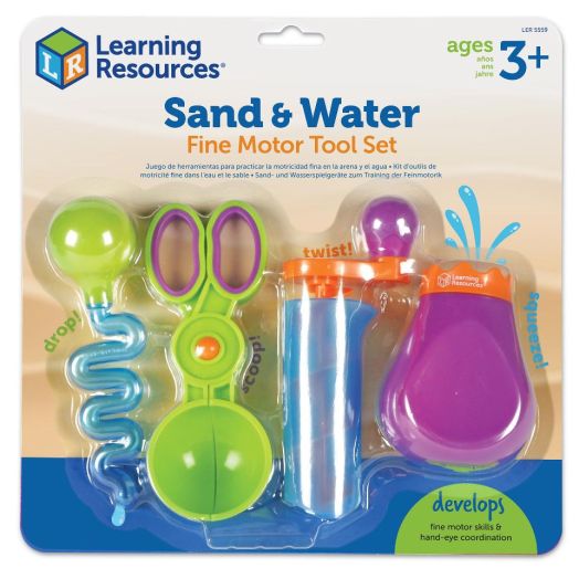Learning Resources Sand and Water Fine Motor Tool Set