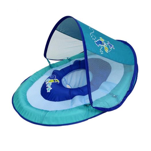 SwimWays Blue Lobster Baby Spring Float Sun Canopy - Phase 1