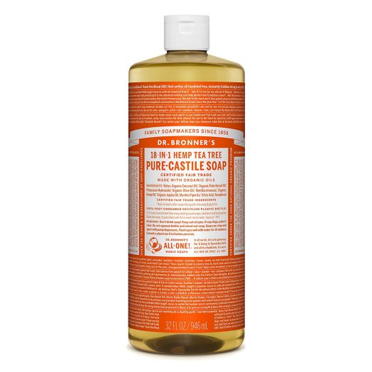 Tea Tree Castile Liquid Soap - 32 oz
