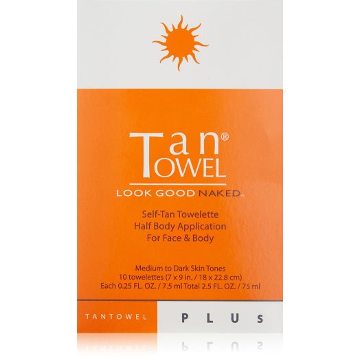 Tan Towel Self Tan Towelette Plus, 10 Count