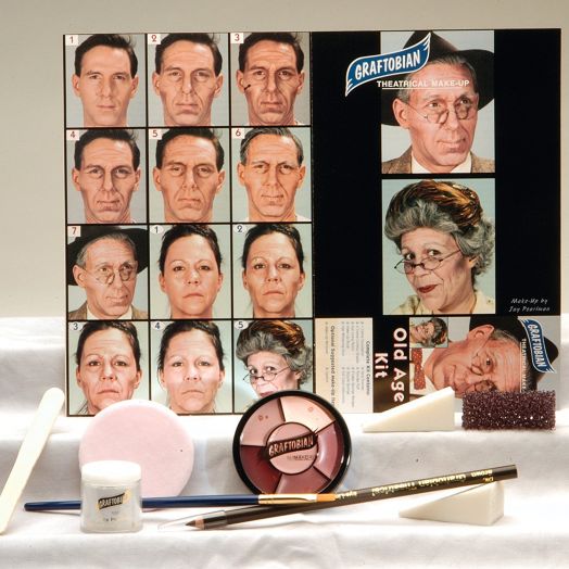Graftobian Old Age Makeup Kit