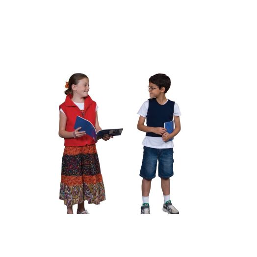 Abilitations Integrations Deep Pressure Sensory Vest, Small, Blue