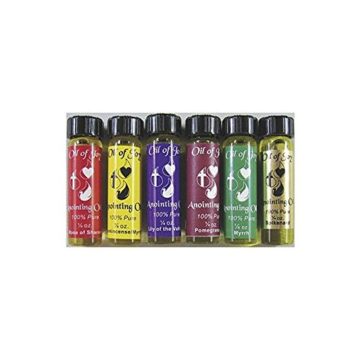 Anointing Oil Assorted 1/4 Oz Pack of 6