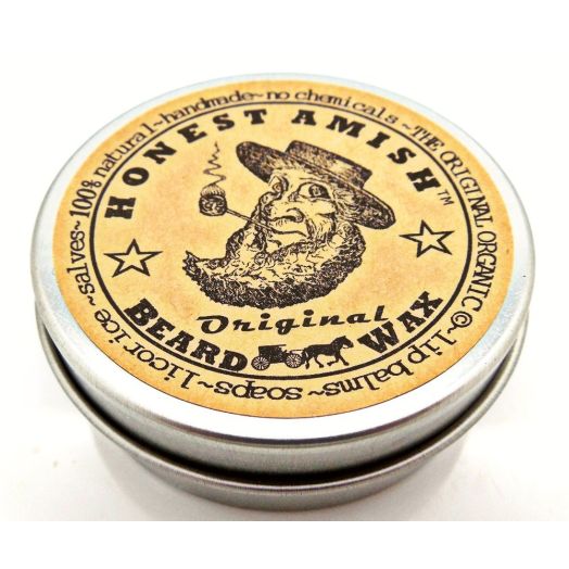 Honest Amish Original Beard Wax - All Natural and Organic