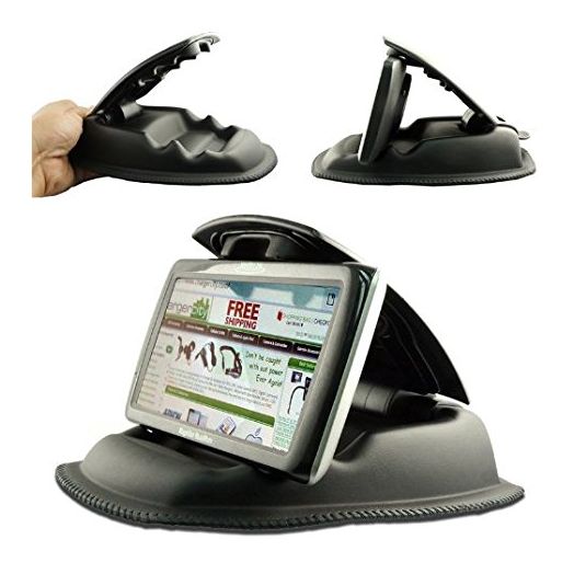 ChargerCity Hippo Series NonSlip Dashboard Beanbag Friction Mount for Garmin Nuvi, TomTom, Via GO and other 4-6 Inch GPS Devices and Smartphones
