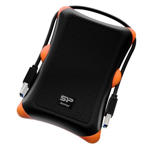Silicon Power 1TB Rugged Armor A30 Military Grade  Shockproof USB 3.0 2.5 Inch Portable External Hard Drive for PC, Mac, Xbox One, Xbox 360, PS4, PS4 Pro and PS4 Slim, Black