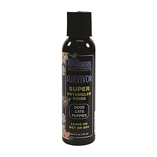 Eqyss Survivor Detangler and Shine, 4-Ounce