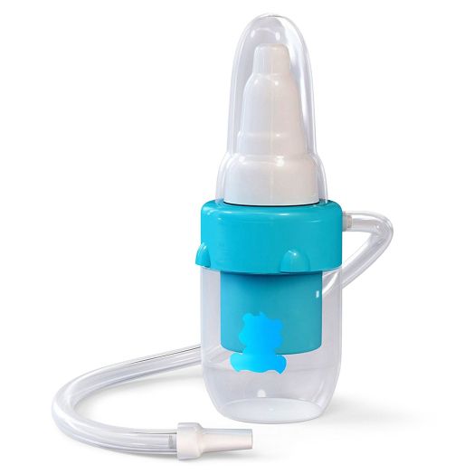 Bubzi Co Baby Nasal Aspirator for Sinus Congestion Relief, Reusable Booger Snot Sucker for Smart Moms, Bonus Storage Case, Premium Mucus Extractor for Cold and Flu, Gentle Nose Cleaner Suction Infants