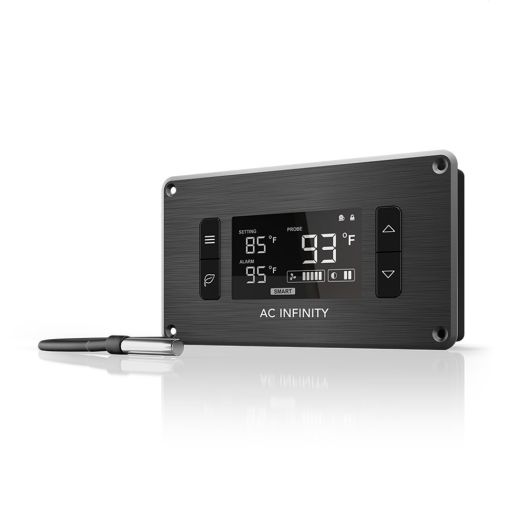 AC Infinity CONTROLLER 2, Fan Thermostat and Speed Controller, for Home Theater AV Media Cabinet Cooling