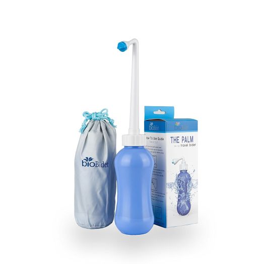 THE PALM TP70 Travel Bidet- Portable Bidet with Longer Pointed Nozzle and Largest 450ml Capacity Water Resorvoir.