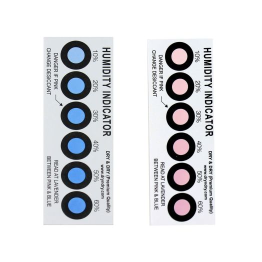 Premium Humidity Indicator Cards 20 Pack(REUSABLE) - 6 Spot(20 Cards)