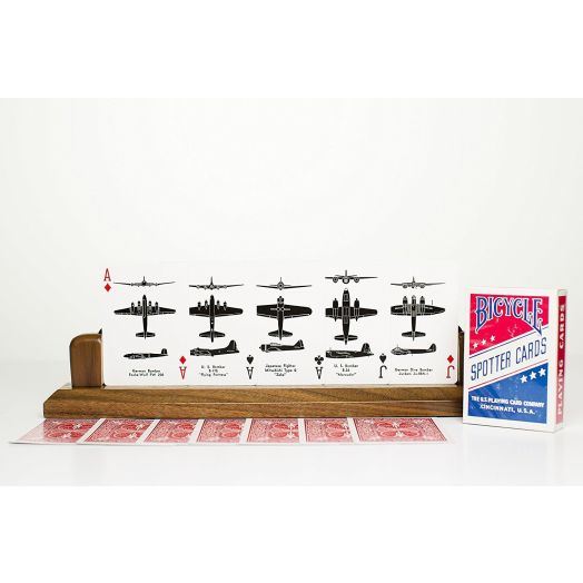 Spotter Playing Cards, Authentic Reissue, WW II Bicycle Brand, Red, MIS-0103R