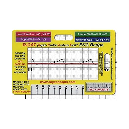 R-Cat EKG Badge
