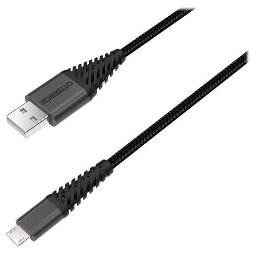OtterBox Micro USB Cable (3m - 9.8ft) - Retail Packaging - BLACK