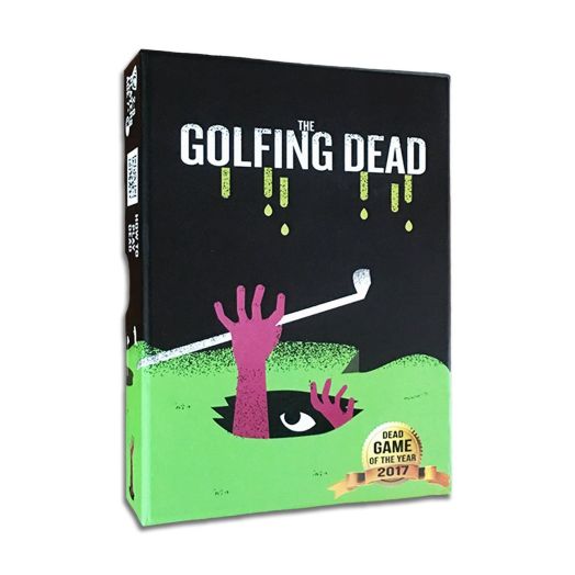 The Golfing Dead - Only One Survives - Best Zombie Card Game for Family, Adults, Kids, Teens, Ages 7 Years and Up. Classic Golf with Funny Twists! Fun for Parties or Competitive Friends - 2-6 Players.