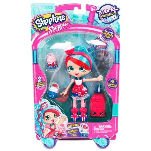 Shopkins World Vacation (Europe) Shoppies Doll - Jessicake