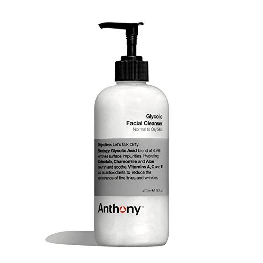 Anthony Glycolic Facial Cleanser, 16 oz
