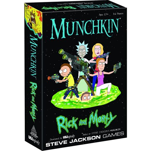 USAopoly Munchkin Rick and Morty Game