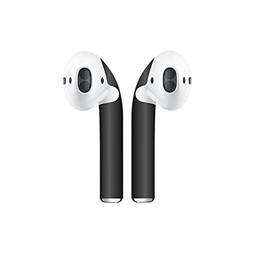 Airpod Skins Protective Wraps – Minimal Stylish Covers to Customize and Protect your Apple AirPods (Matte Black)