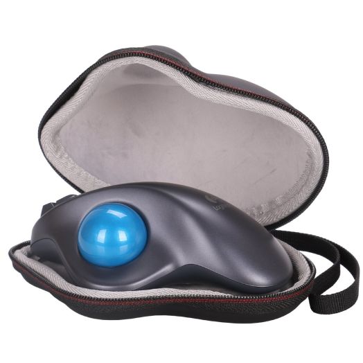 LTGEM for Logitech Wireless Trackball M570 Mouse EVA Hard Protective Case Travel Carrying Storage Bag