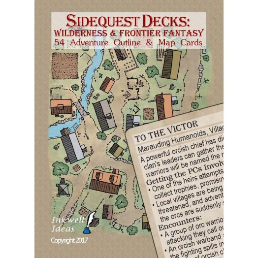Sidequest Decks: Wilderness and Frontier Fantasy