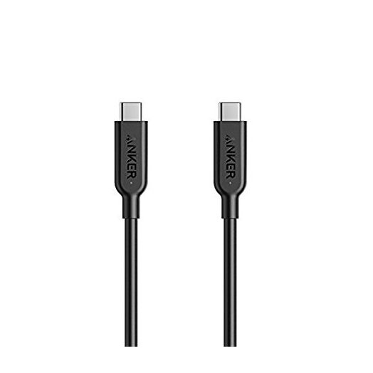 Anker PowerLine II USB-C to USB-C 3.1 Gen 2 Cable (3ft) with Power Delivery , for Galaxy S8, S8+, Google Pixel, Nexus 6P, Huawei Matebook, Nintendo Switch, MacBook and More