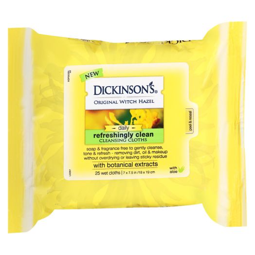 Dickinson's Original Witch Hazel Daily Refreshingly Clean Cleansing Cloths