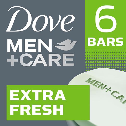 Dove Men+Care Body and Face Bar Extra Fresh