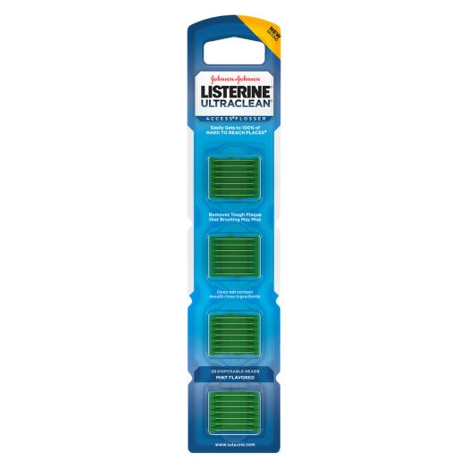 Listerine Ultraclean Access Flosser Refill Head Mint