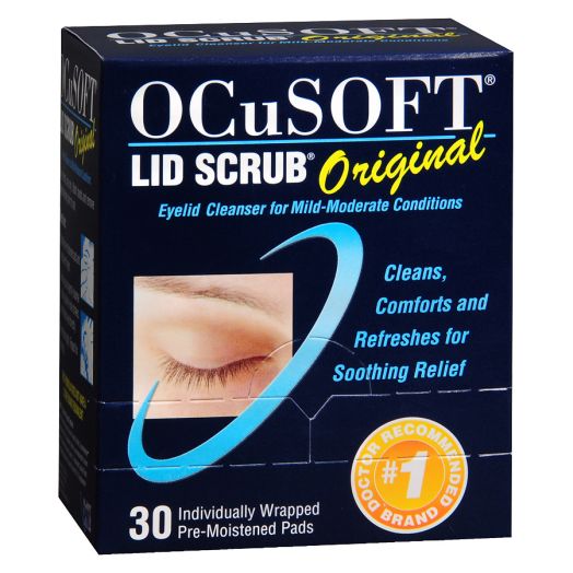 Ocusoft Lid Scrub Original Formula Eyelid Cleanser Pre-Moistened Pads