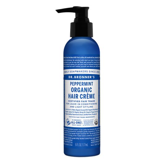 Dr. Bronner's Peppermint Organic hair Creme